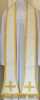 White Roman Preaching Stole